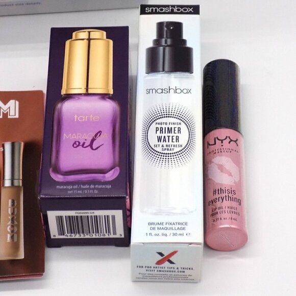 Buxom Smashbox NYX Tarte The Creme Shop 5-pc Trial Set Friday Night In for Macys - Picture 4 of 7